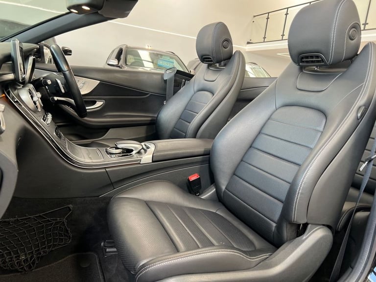 2018 Mercedes-Benz C-Class 2.0 C200 AMG Line Cabriolet 2dr Petrol G-Tronic+ Euro 6 (s/s) (184 ps)...