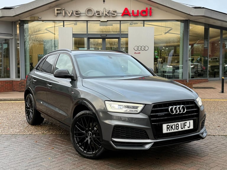  Audi Q3 2.0 TFSI Black Edition SUV 5dr Petrol S Tronic quattro Euro 6 (s/s) (180 ps Petrol Autom...