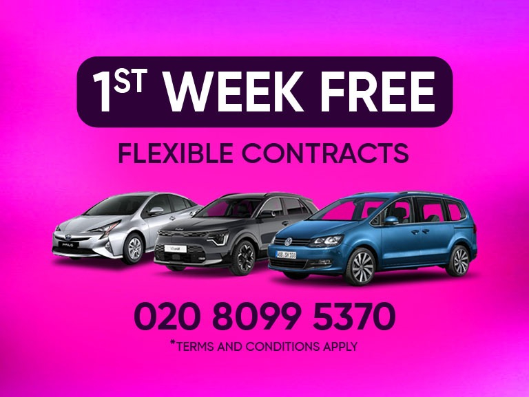 PCO Car Hire + Rent To Buy, Uber Ready Rental, Enfield, pottersbar