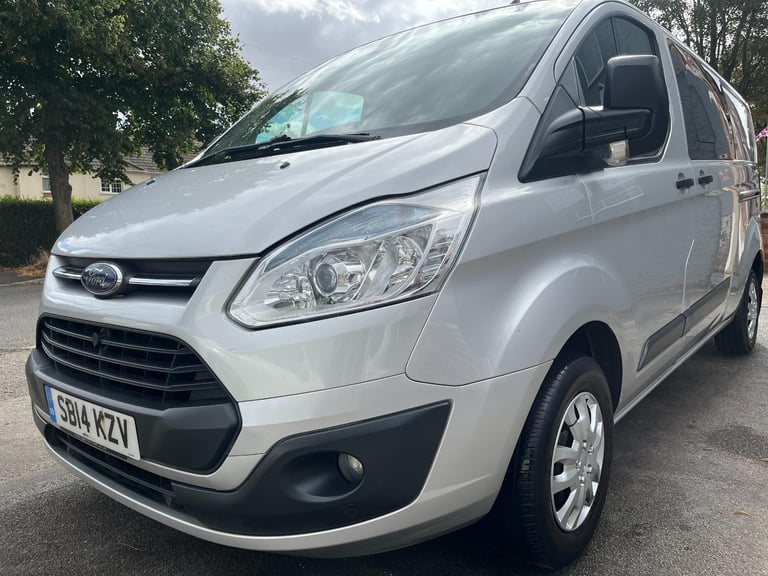 Ford Transit Custom 2.2 TDCi 125ps Trend LWB 6 Seat Crew Van DIESEL 2014/14