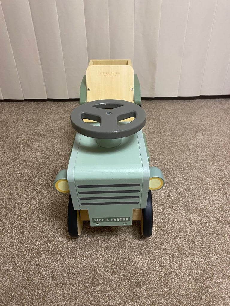 Little Dutch Walking Wooden Tractor 