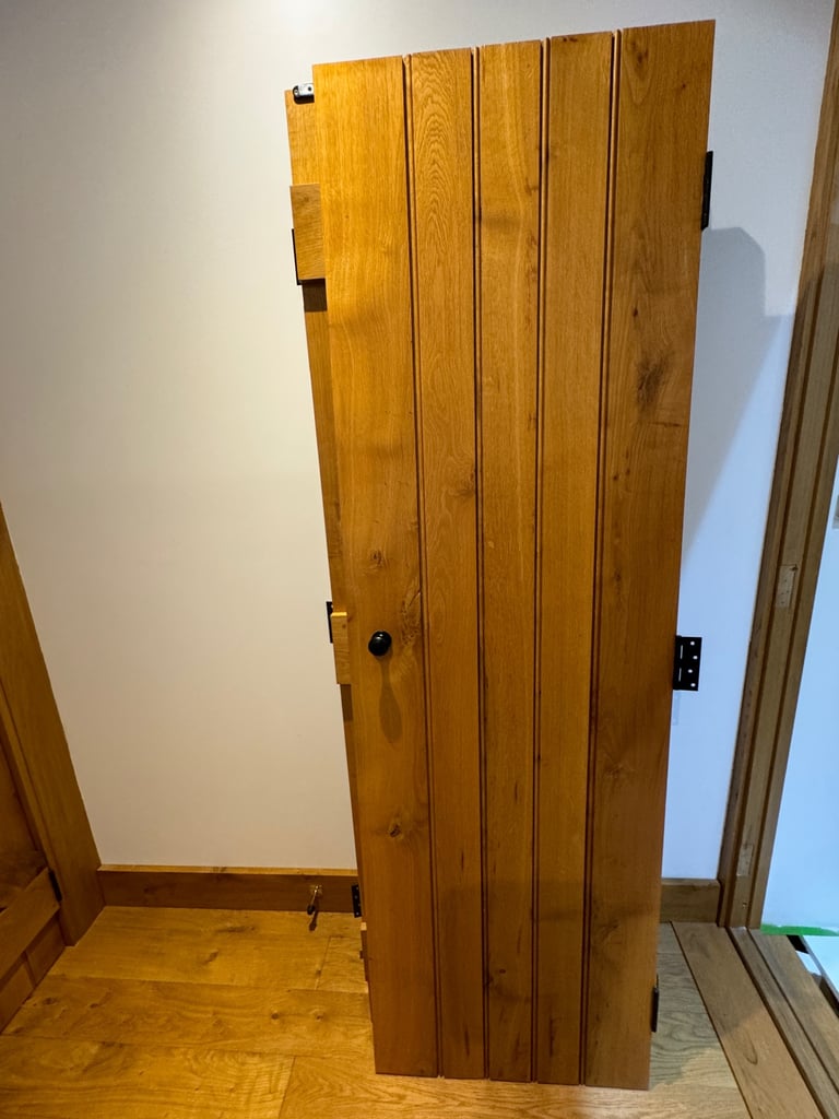 image for Solid oak internal door. 2 doors available £190 each door.