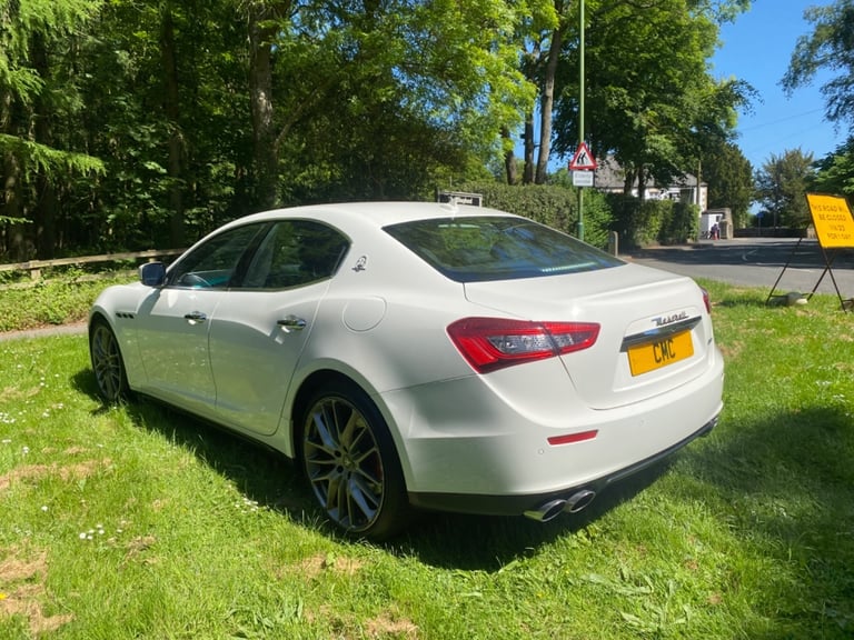 MASERATI GHIBLI DV6 White Auto Diesel, 2016 FSH
