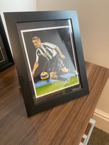 image for Damian Duff Newcastle United Hand Signed Photo