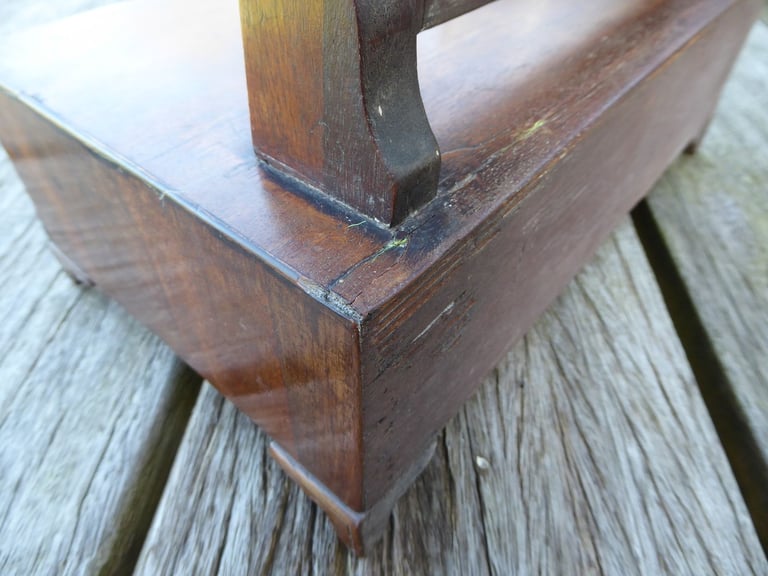 Antique Dressing Table Mirror with Drawer