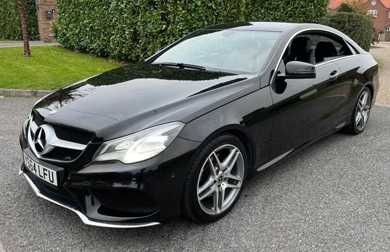 2015 MERCEDES-BENZ E250 CDi AMG LINE AUTO GENUINE 89K 9 SERVICES FULL MOT LOVELY