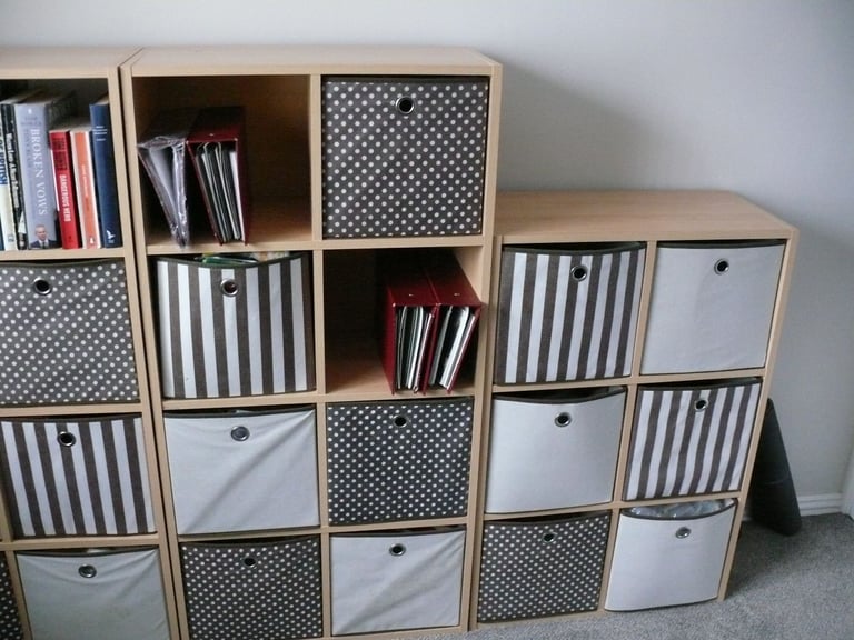 Storage cubes lounge / dining room / bedroom