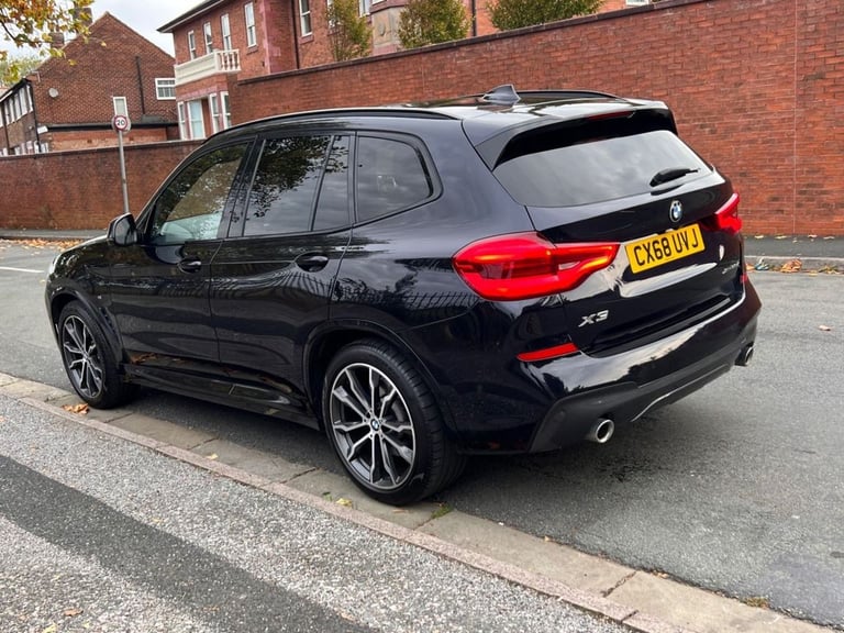 2018 68 BMW X3 2.0 20D M SPORT SUV 5DR DIESEL AUTO XDRIVE EURO 6 (S/S) (190 PS) 