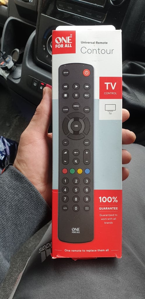 Remote control  universal..one for all