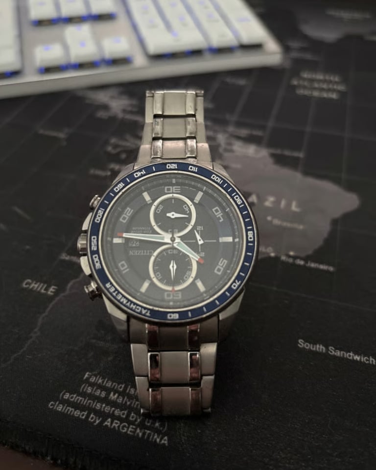 image for Citizen Eco Drive Titanium Blue RRP £400+