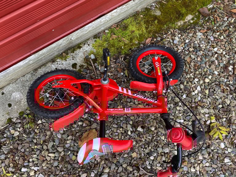 Toddler’s Red Fireman Bike