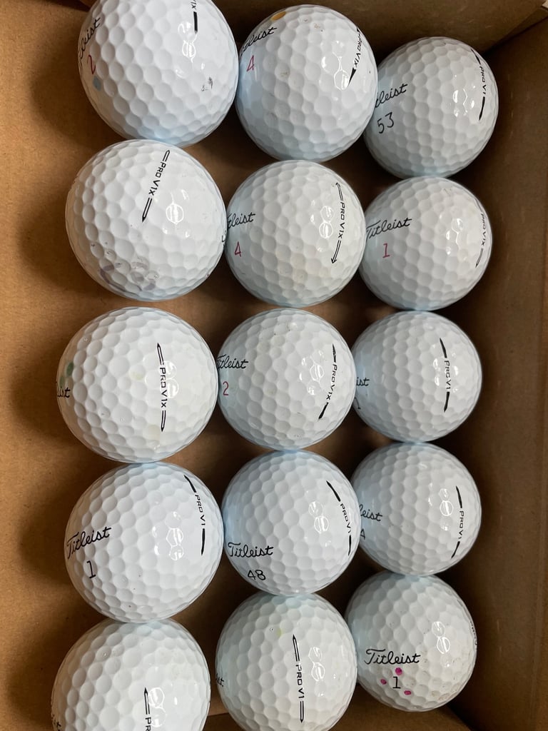 Titleist ProV1/X Golf Balls - 15 pack