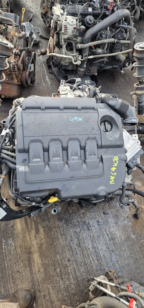 2017-2019 VW GOLF MK7 1.6 TDI DGT ENGINE WITH MANUAL GEARBOX 49K MILEAGE