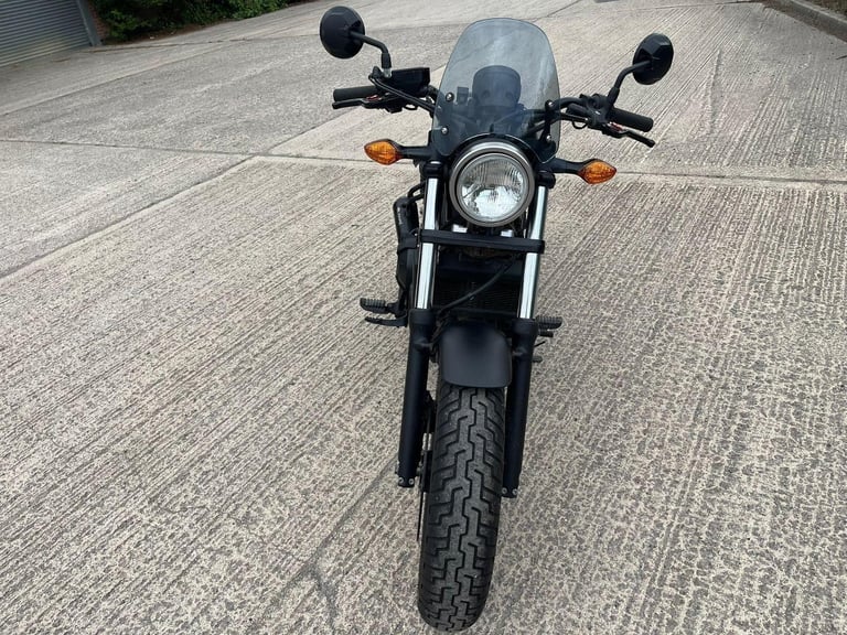 2017 17 HONDA CMX 500 A-X REBEL CMX500 CRUISER BOBBER 4k MILES ONLY NEW MOT