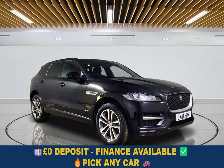 2018 Jaguar F-Pace 2.0 D180 R-Sport SUV 5dr Diesel Auto Euro 6 (s/s) (180 ps) ESTATE Diesel Autom...