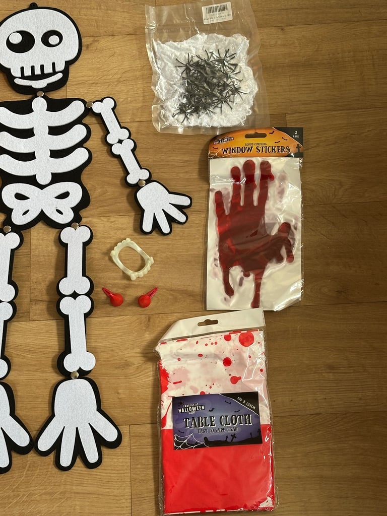 Halloween Bundle - Decorations / LED Mask *ALL BRAND NEW*