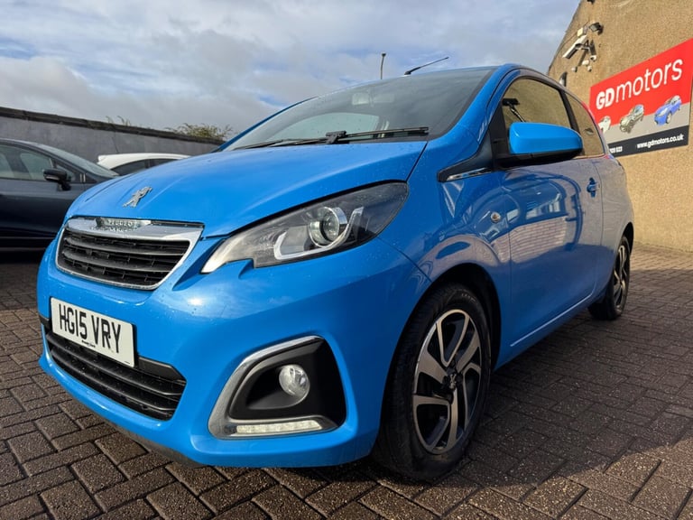2015 Peugeot 108 1.2 PureTech Allure Euro 6 3dr HATCHBACK Petrol Manual