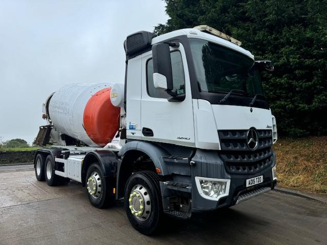 image for 2015 15 Mercedes Arocs 3240 Euro 6 8x4 Hymix 8m3 concrete mixer
