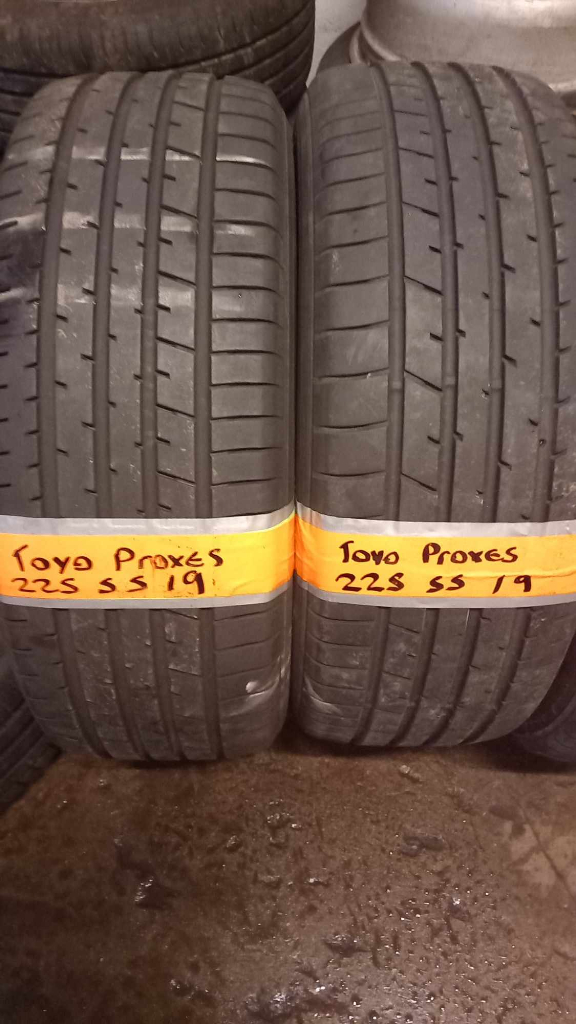 225 55 19 Toyo Proxies Matching set £200 fitted and balanced open 7 days
