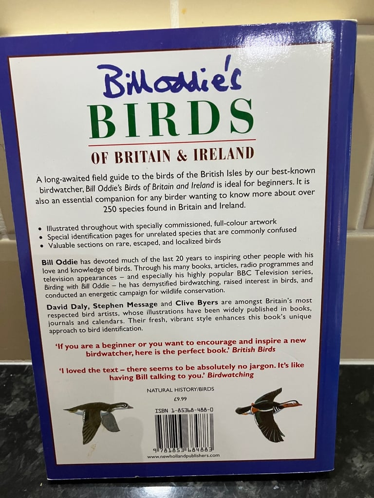 Bill Oddies Birds Book