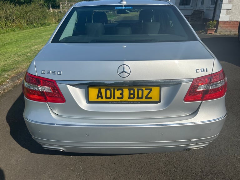 2013 Mercedes E-Class E350 CDI Avantgarde Tip Auto FSH Mot'd March 26 6mth RAC warranty only 67k