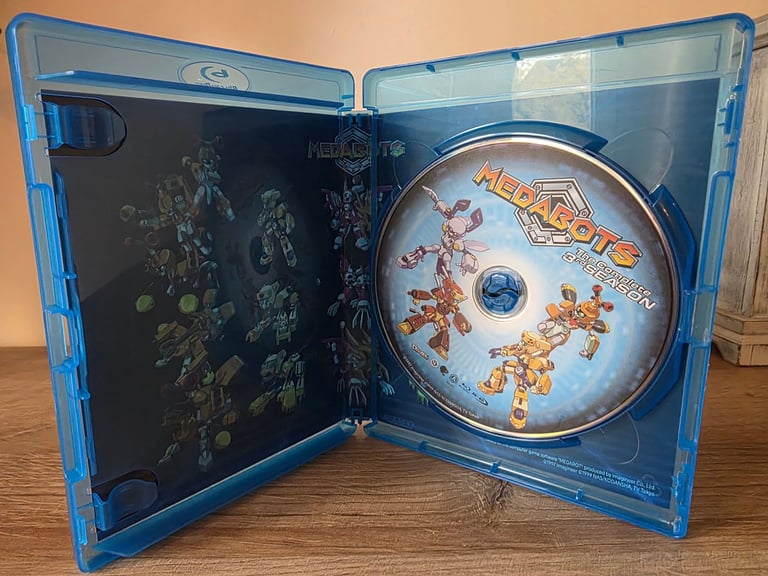 Medabots season 1,2,3 complete bluray sets (discotek)