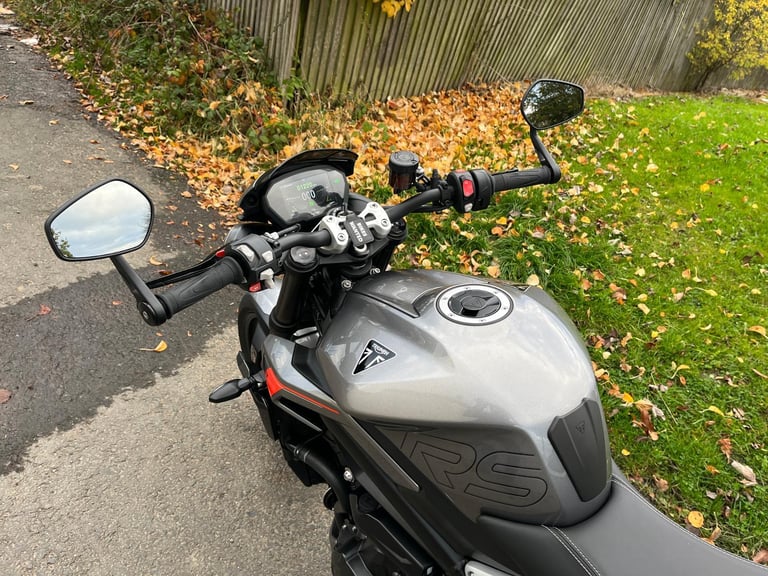 TRIUMPH STREET TRIPLE 765 RS, 2023(23), 10,107 MILES, FSH, IMMACULATE, £7995