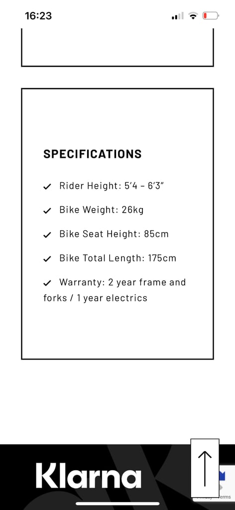 Used electric synch monkey bike 