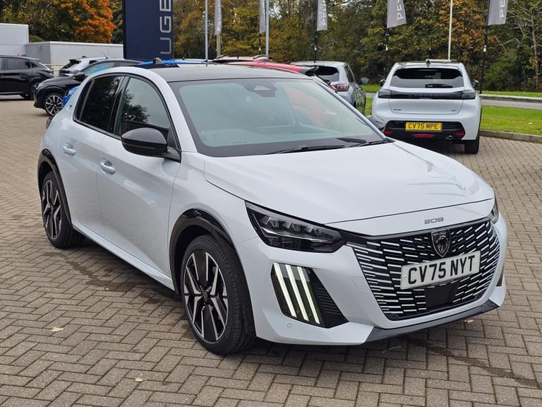 2025 Peugeot 208 1.2 PureTech 100 GT 5dr HATCHBACK PETROL Manual