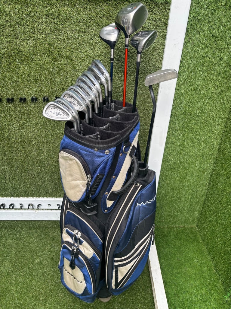 Mizuno Widec Full Golf Set – Bag with Driver, Woods + Putter –UK delivery & Paypal available 