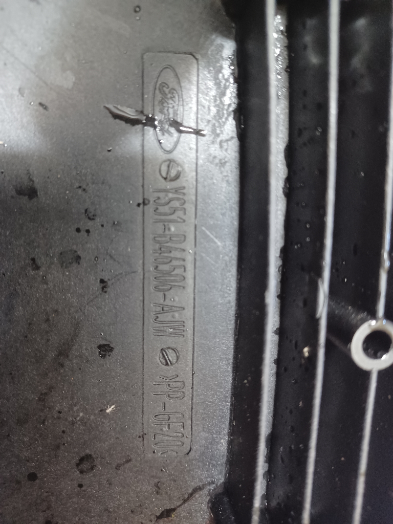 Ford ka 2008-15 parcel shelf