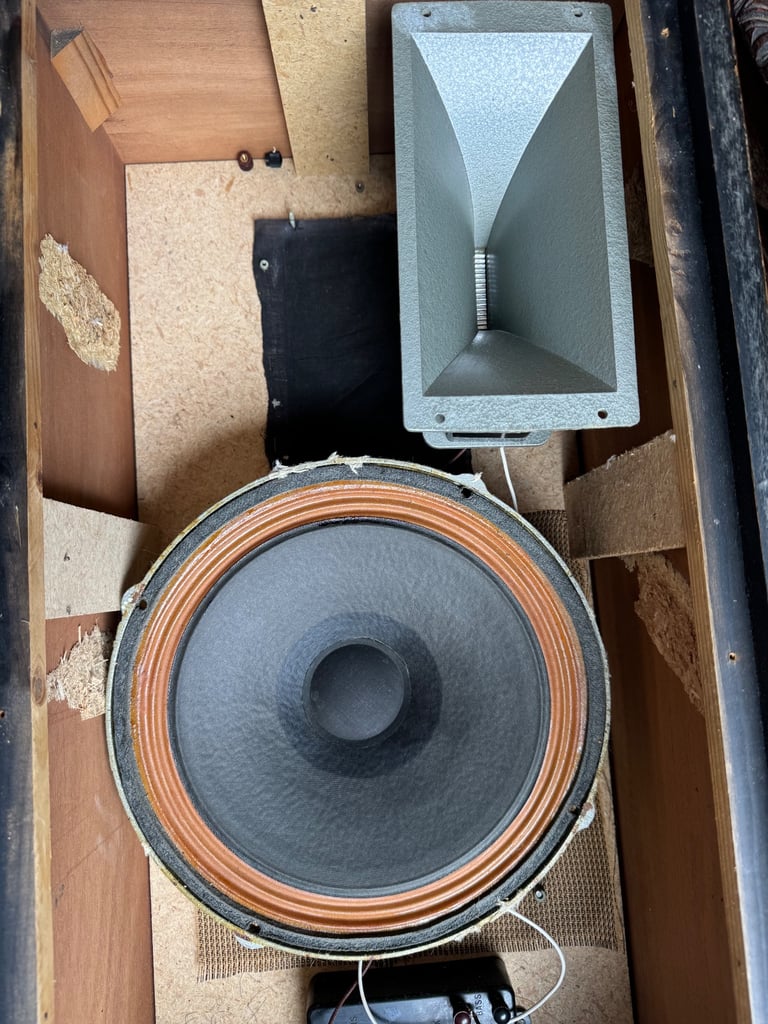 Decca Ribbon Tweeter - Decca Kelly Kardioid Speakers drivers 