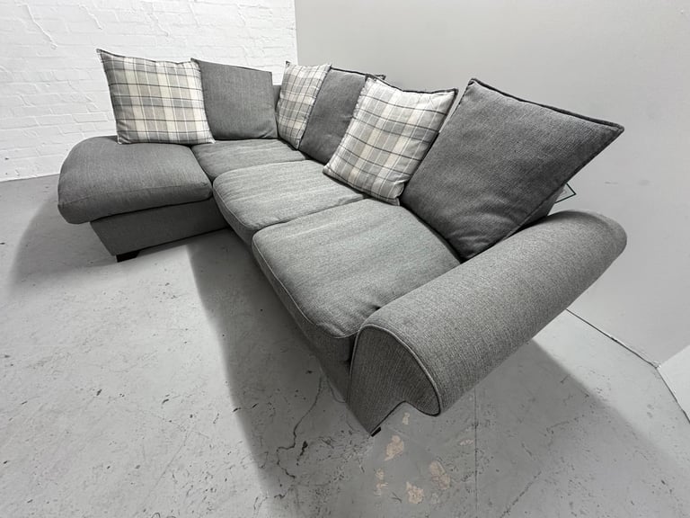 Lovely Grey DFS OWEN RIGHT CORNER SOFA- Delivery option