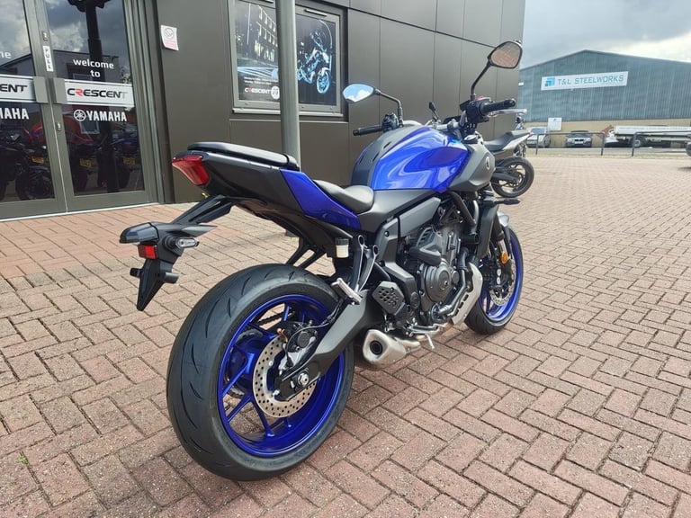 YAMAHA MT-07 Y-AMT 2025 - LATEST MODEL - ICON BLUE - IN STOCK NOW 