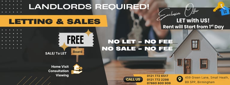 image for Calling Landlord to Renting/ Letting best deals!!