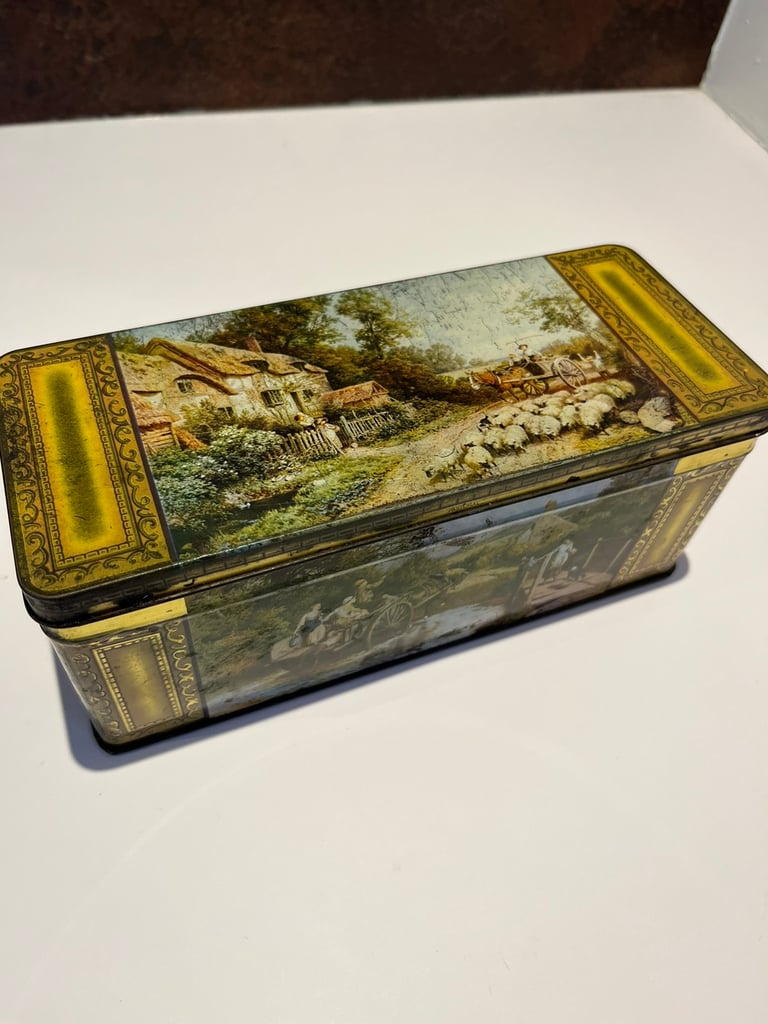 image for Pastoral biscuit tin. 