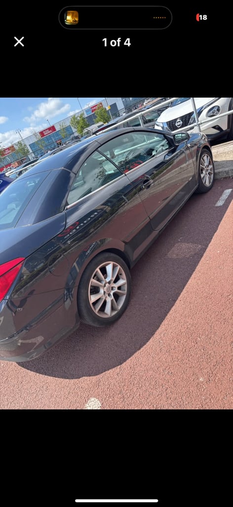 Vauxhall, ASTRA, Convertible, 2008, Manual, 1796 (cc), 3 doors