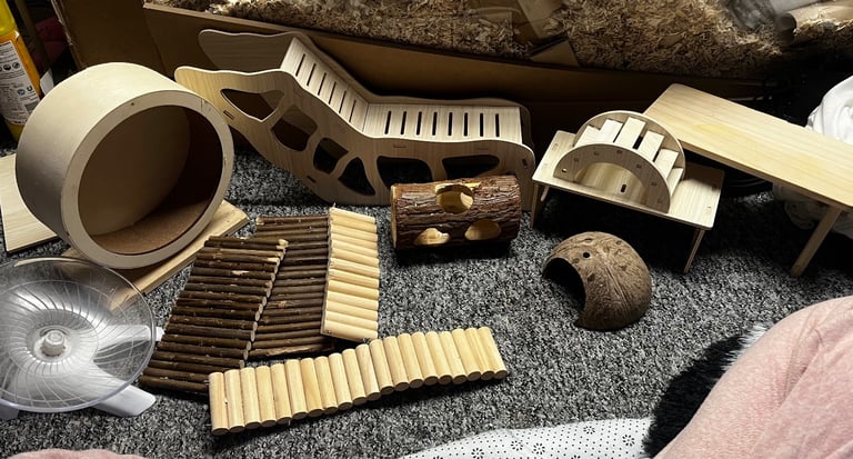 OPEN TO OFFERS Hamster/guinea pig cage accessories 