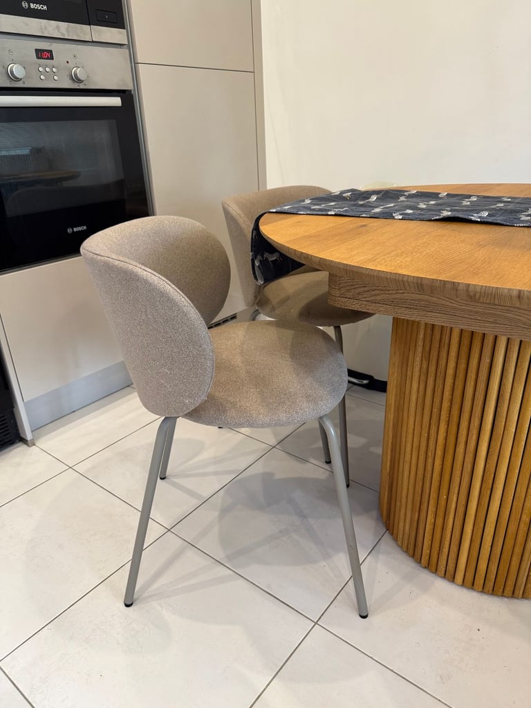 Set of 4 IKEA Upholstered Dining Chairs