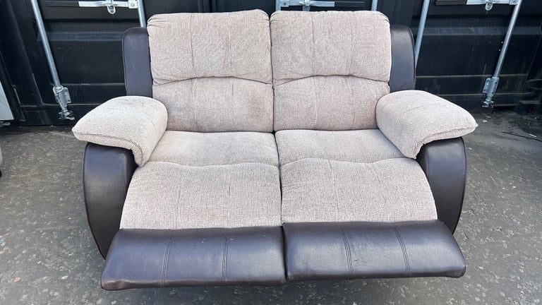 2 Seater Reclining Sofa