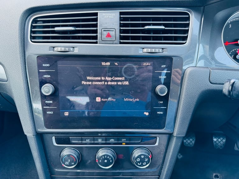 VOLKSWAGEN GOLF 2018 1.0 TSI PETROL 110 SE 5 DOOR 6 SPEED MANUAL,ULEZ COMPLIANT