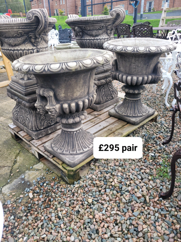 Stone milk churns flower pot planters in Armagh, County Armagh Gumtree