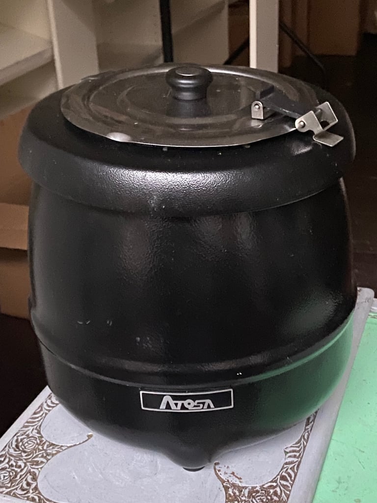 Big Hot soup pot catering cafe equipment