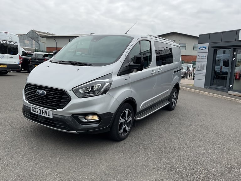 2023 Ford Transit Custom 2.0 EcoBlue 170ps Low Roof D/Cab Active Van Auto PANEL VAN Diesel Automatic