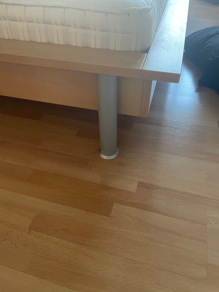 King size bed and mattress for sale 