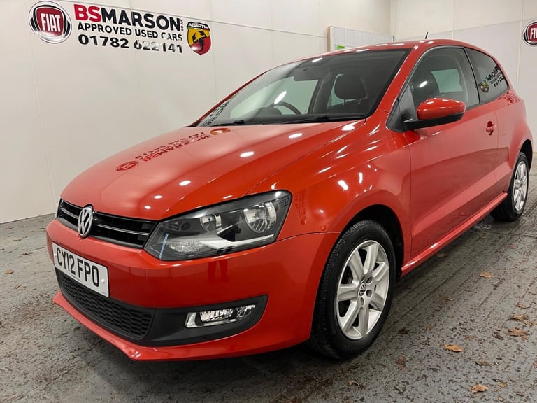 2012 Volkswagen Polo 1.4 Match DSG Euro 5 3dr Hatchback Petrol Automatic