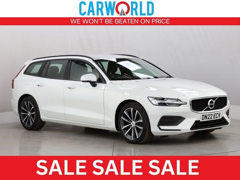 2022 Volvo V60 2.0 B3 MHEV Momentum Estate 5dr Petrol Hybrid DCT Auto Euro 6 (s/s) (163 ps Estate...