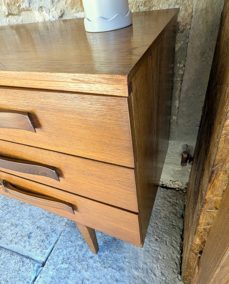 Mid Century Teak Sideboard - 6Ft Long - Beautility