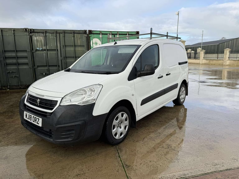 Peugeot, PARTNER, Panel Van, 2018, Manual, 1560 (cc)