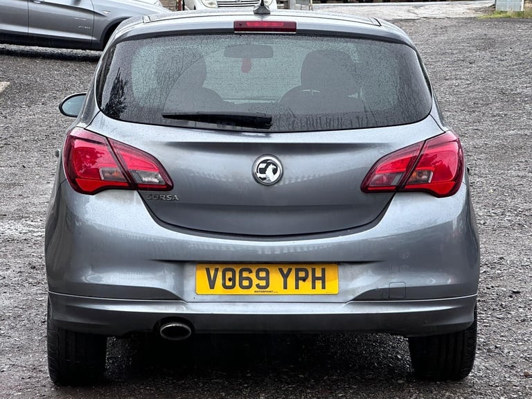 2019 Vauxhall Corsa 1.4i SRi VX Line Nav Black Euro 6 (s/s) 5dr HATCHBACK Petrol Manual